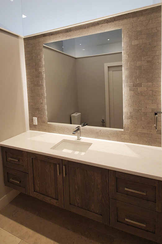 Emily Hughes Portfolio: Prairie Modern Powder Room