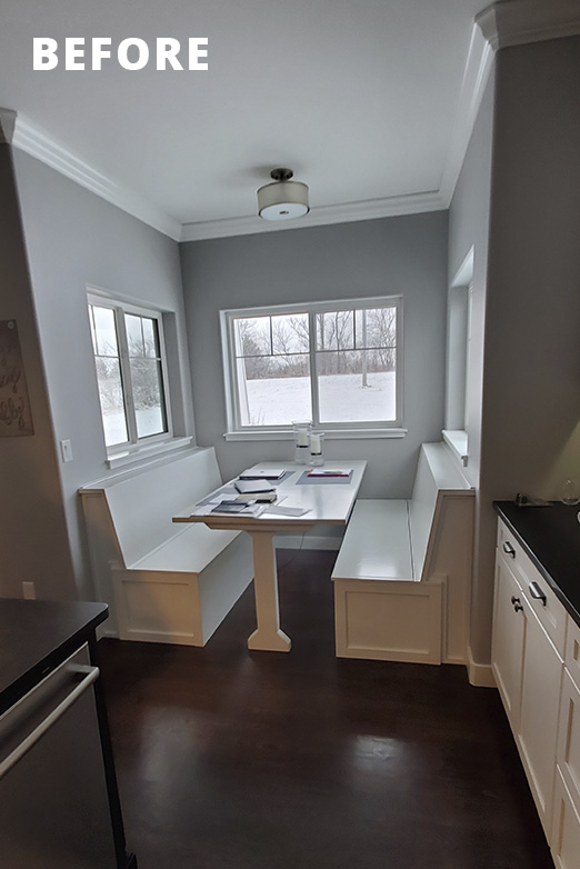 Emily Hughes Portfolio: Neutral Transitional Townhome Guest Shower