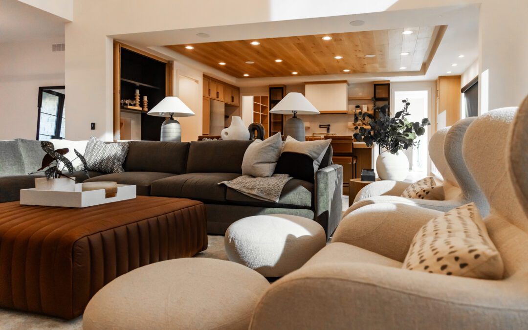How to Make Open Floor Plans Feel Cozy and Defined
